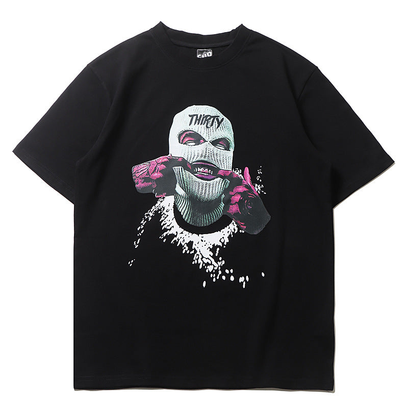 Men's Graphic T-Shirt with American Style Design