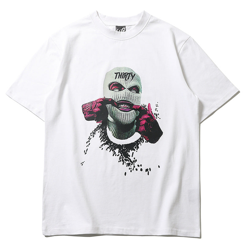 Men's Graphic T-Shirt with American Style Design